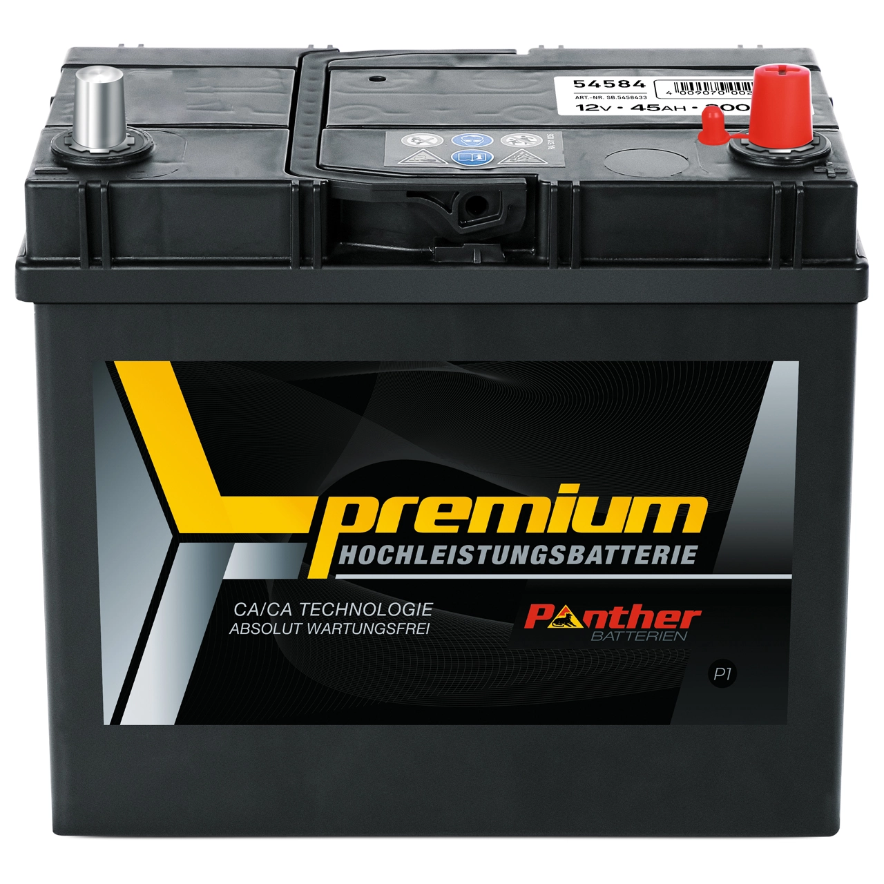 PANTHER-BATTERIEN Indító akkumulátor - SB.5458433N - TothCarparts