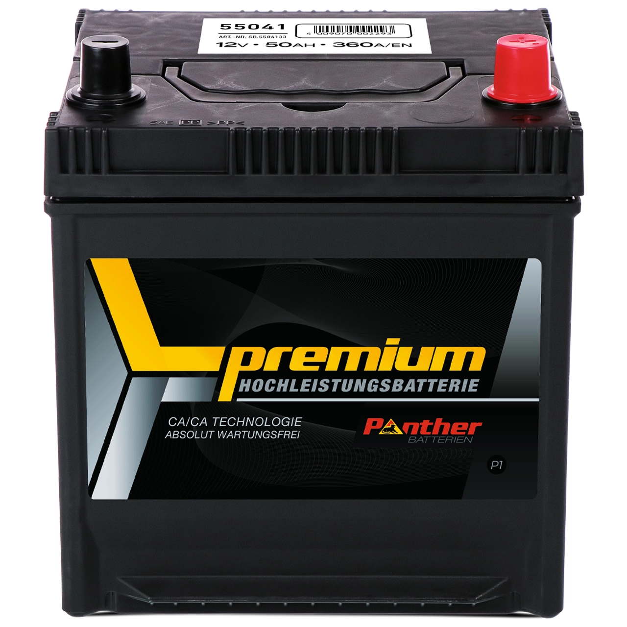 PANTHER-BATTERIEN Indító akkumulátor - SB.5504133N - TothCarparts
