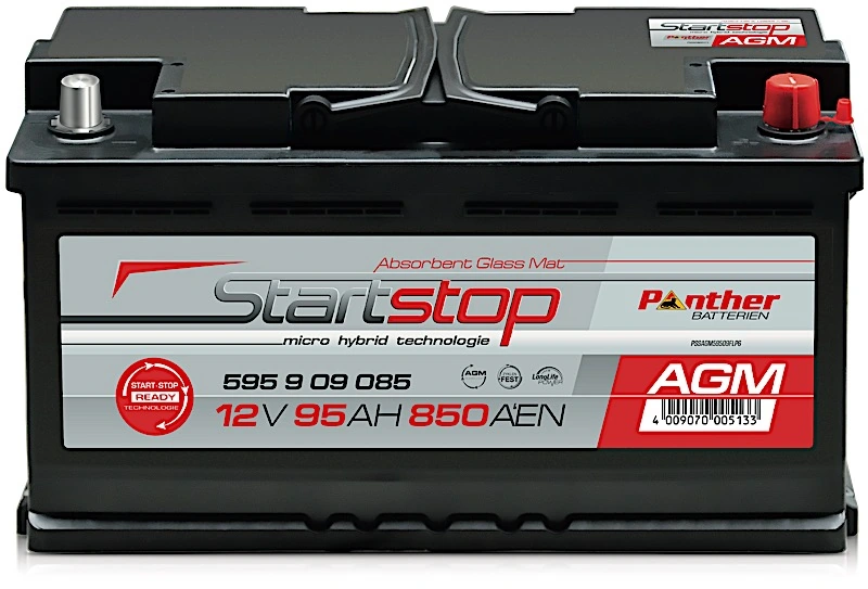 PANTHER-BATTERIEN Indító akkumulátor - SB.595909085N - TothCarparts