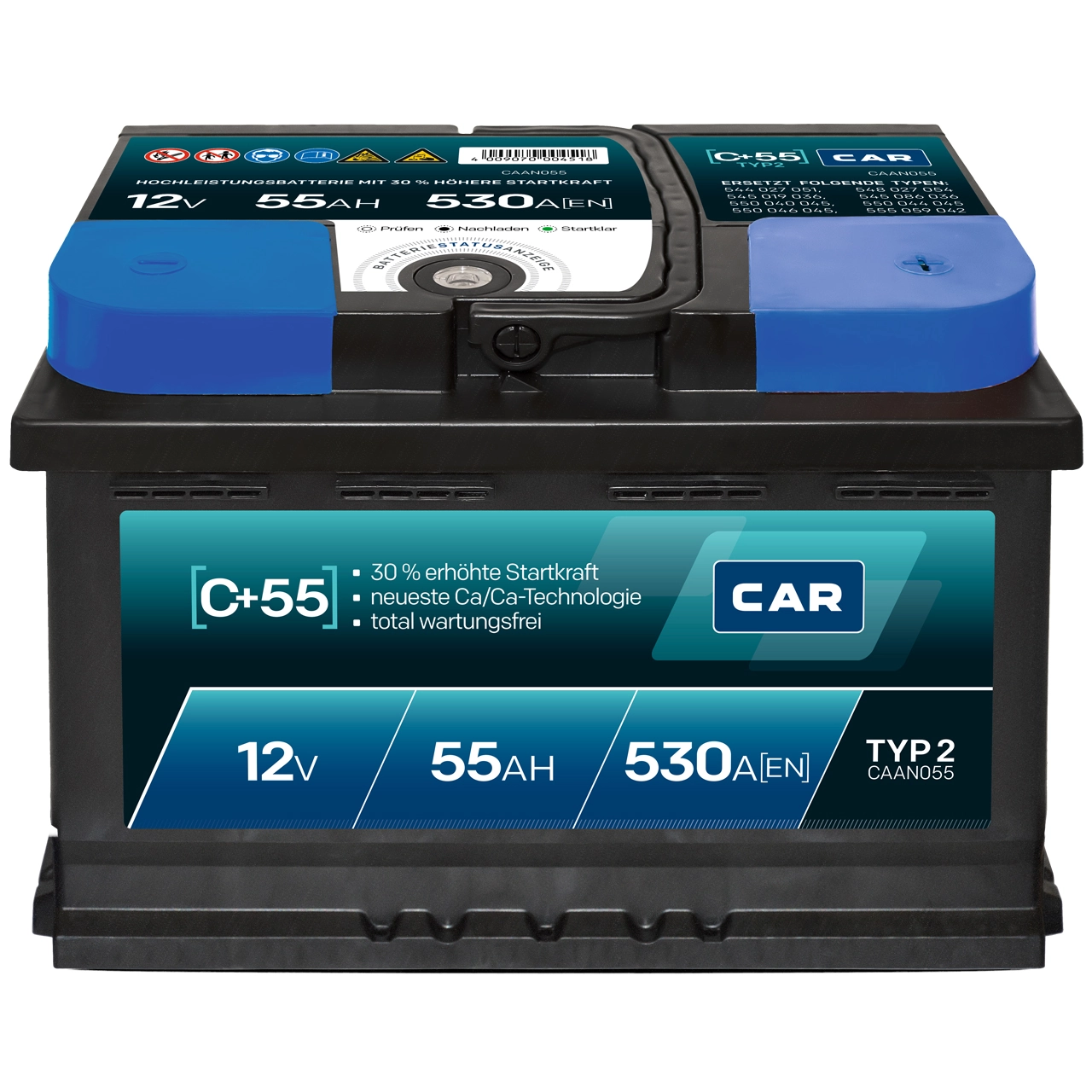 PANTHER-BATTERIEN Indító akkumulátor - SB.C55 - TothCarparts