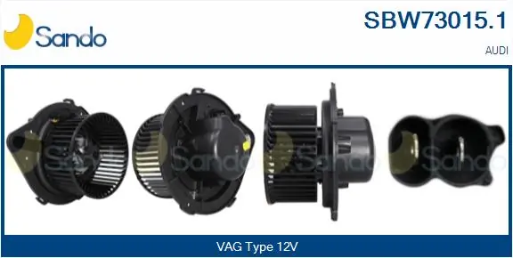 SANDO Utastér-ventilátor - SBW73015.1 - TothCarparts
