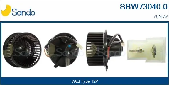 SANDO Utastér-ventilátor - SBW73040.0 - TothCarparts