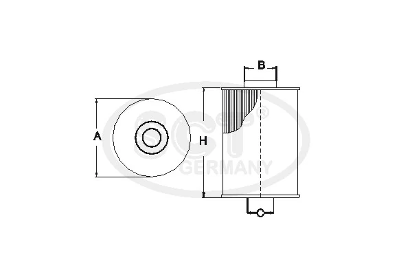 SCT - MANNOL Üzemanyagszűrő - SC 7061 P - TothCarparts