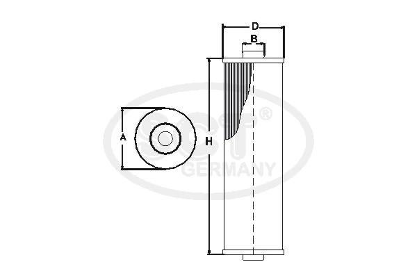 SCT - MANNOL Üzemanyagszűrő - SC 7067 P - TothCarparts
