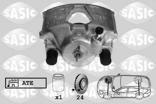 SASIC féknyereg - SCA6105 - TothCarparts