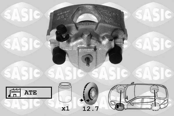 SASIC féknyereg - SCA6148 - TothCarparts