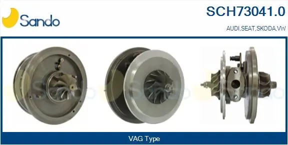 SANDO Törzscsoport, turbótöltő - SCH73041.0 - TothCarparts
