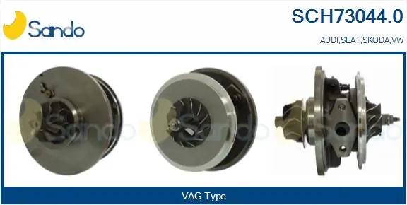 SANDO Törzscsoport, turbótöltő - SCH73044.0 - TothCarparts