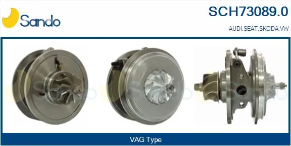 SANDO Törzscsoport, turbótöltő - SCH73089.0 - TothCarparts