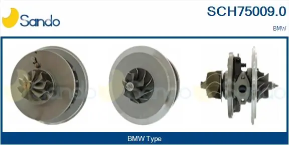 SANDO Törzscsoport, turbótöltő - SCH75009.0 - TothCarparts