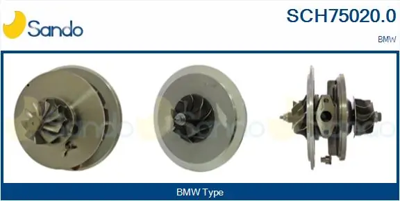 SANDO Törzscsoport, turbótöltő - SCH75020.0 - TothCarparts