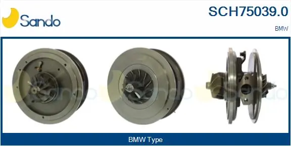SANDO Törzscsoport, turbótöltő - SCH75039.0 - TothCarparts