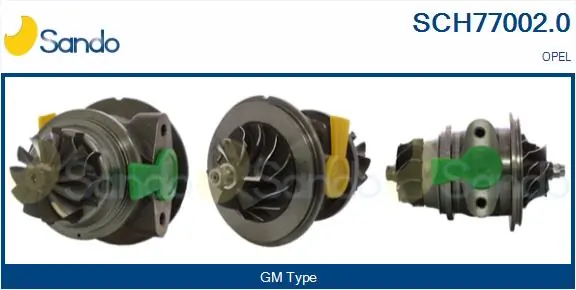 SANDO Törzscsoport, turbótöltő - SCH77002.0 - TothCarparts