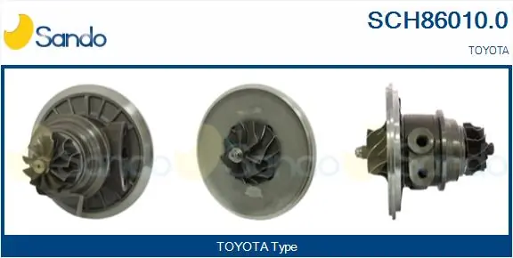 SANDO Törzscsoport, turbótöltő - SCH86010.0 - TothCarparts