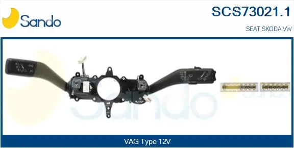 SANDO kormányoszlop kapcsoló - SCS73021.1 - TothCarparts