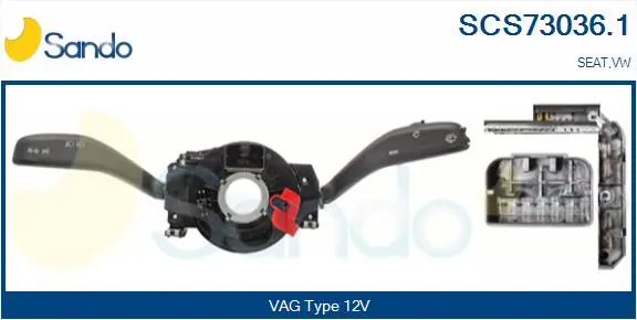 SANDO kormányoszlop kapcsoló - SCS73036.1 - TothCarparts