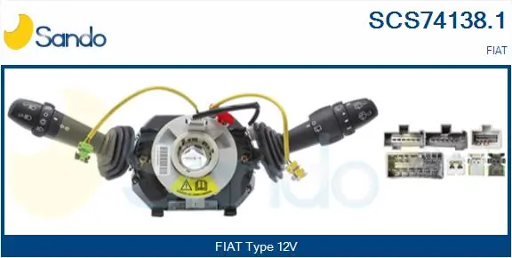 SANDO kormányoszlop kapcsoló - SCS74138.1 - TothCarparts