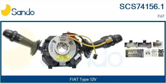 SANDO kormányoszlop kapcsoló - SCS74156.1 - TothCarparts