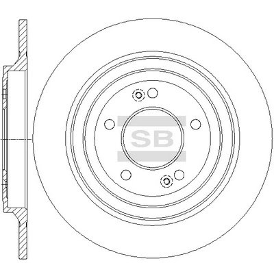 Hi-Q féktárcsa - SD1152 - TothCarparts