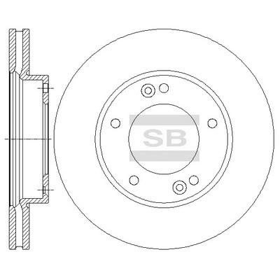 Hi-Q féktárcsa - SD2018 - TothCarparts