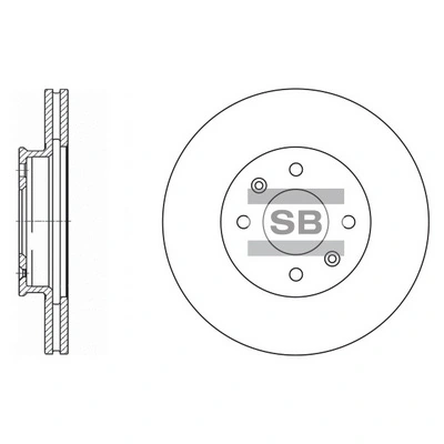 Hi-Q féktárcsa - SD2028 - TothCarparts