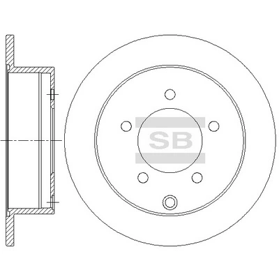 Hi-Q féktárcsa - SD4333 - TothCarparts