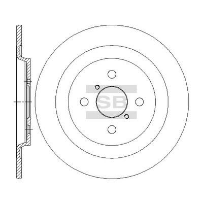 Hi-Q féktárcsa - SD4621 - TothCarparts