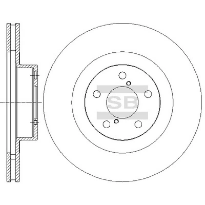 Hi-Q féktárcsa - SD4701 - TothCarparts