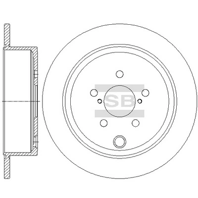 Hi-Q féktárcsa - SD4706 - TothCarparts