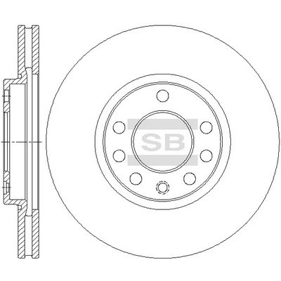 Hi-Q féktárcsa - SD5110 - TothCarparts