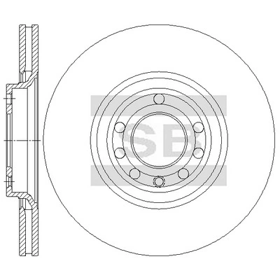 Hi-Q féktárcsa - SD5124 - TothCarparts