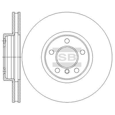 Hi-Q féktárcsa - SD5202 - TothCarparts