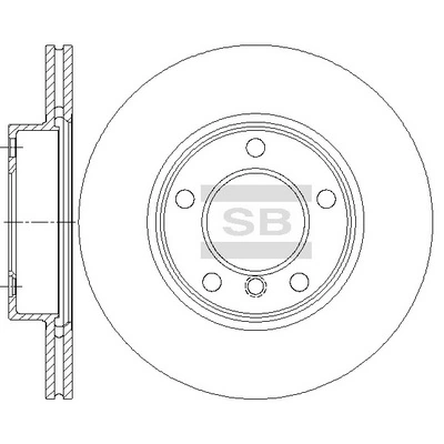 Hi-Q féktárcsa - SD5207 - TothCarparts