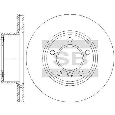 Hi-Q féktárcsa - SD5217 - TothCarparts