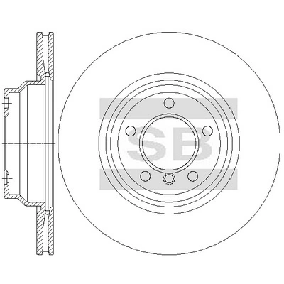 Hi-Q féktárcsa - SD5221 - TothCarparts