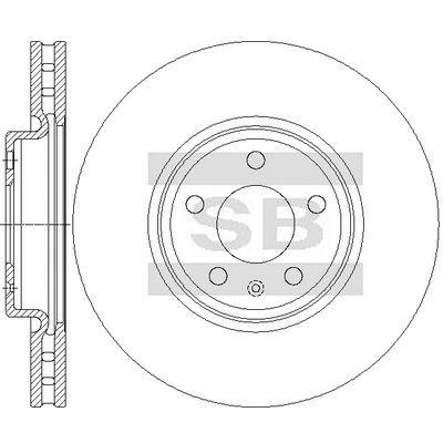 Hi-Q féktárcsa - SD5418 - TothCarparts