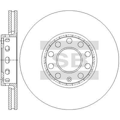 Hi-Q féktárcsa - SD5421 - TothCarparts
