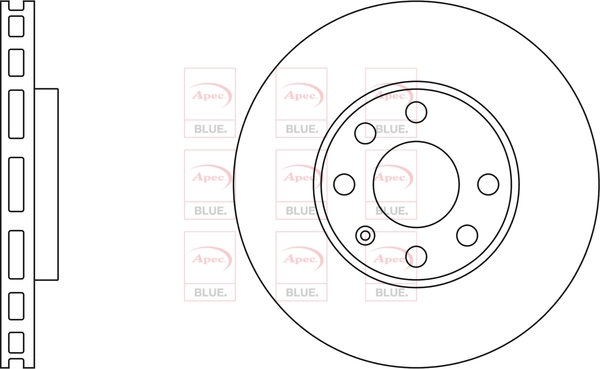 APEC féktárcsa - SDK6004 - TothCarparts