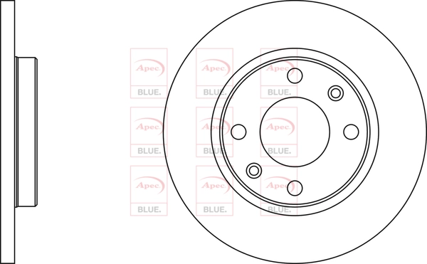 APEC féktárcsa - SDK6011 - TothCarparts