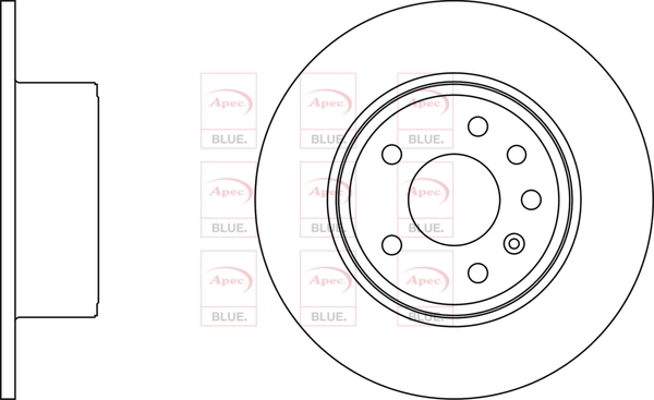 APEC féktárcsa - SDK6025 - TothCarparts