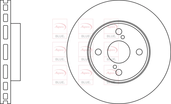 APEC féktárcsa - SDK6044 - TothCarparts