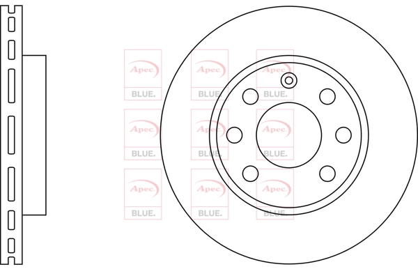 APEC féktárcsa - SDK6081 - TothCarparts