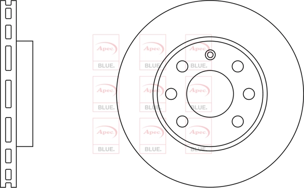 APEC féktárcsa - SDK6095 - TothCarparts