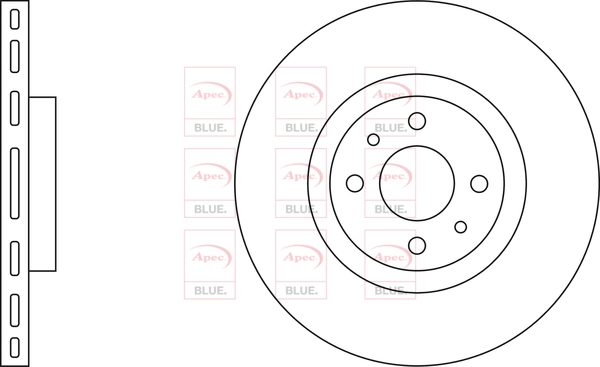 APEC féktárcsa - SDK6195 - TothCarparts