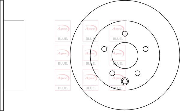 APEC féktárcsa - SDK6206 - TothCarparts