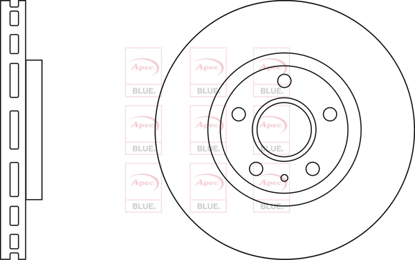 APEC féktárcsa - SDK6210 - TothCarparts