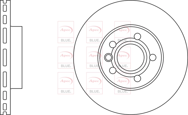 APEC féktárcsa - SDK6217 - TothCarparts