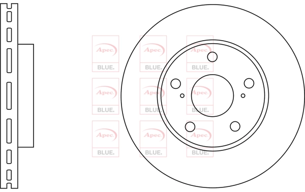 APEC féktárcsa - SDK6272 - TothCarparts