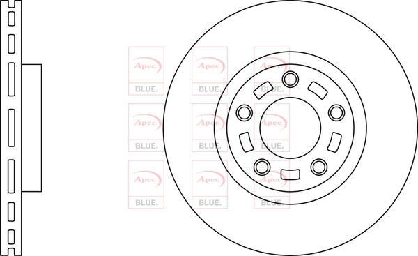 APEC féktárcsa - SDK6287 - TothCarparts
