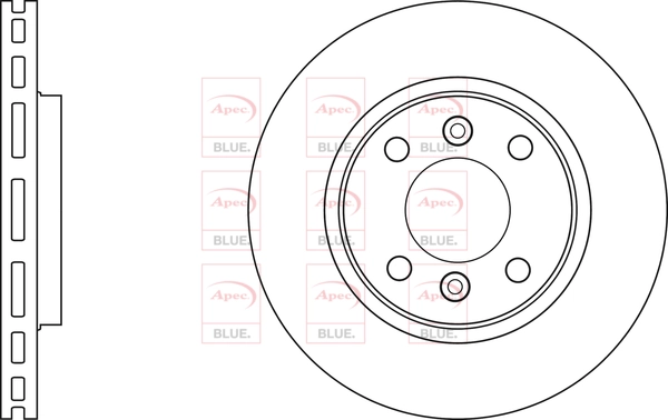 APEC féktárcsa - SDK6302 - TothCarparts
